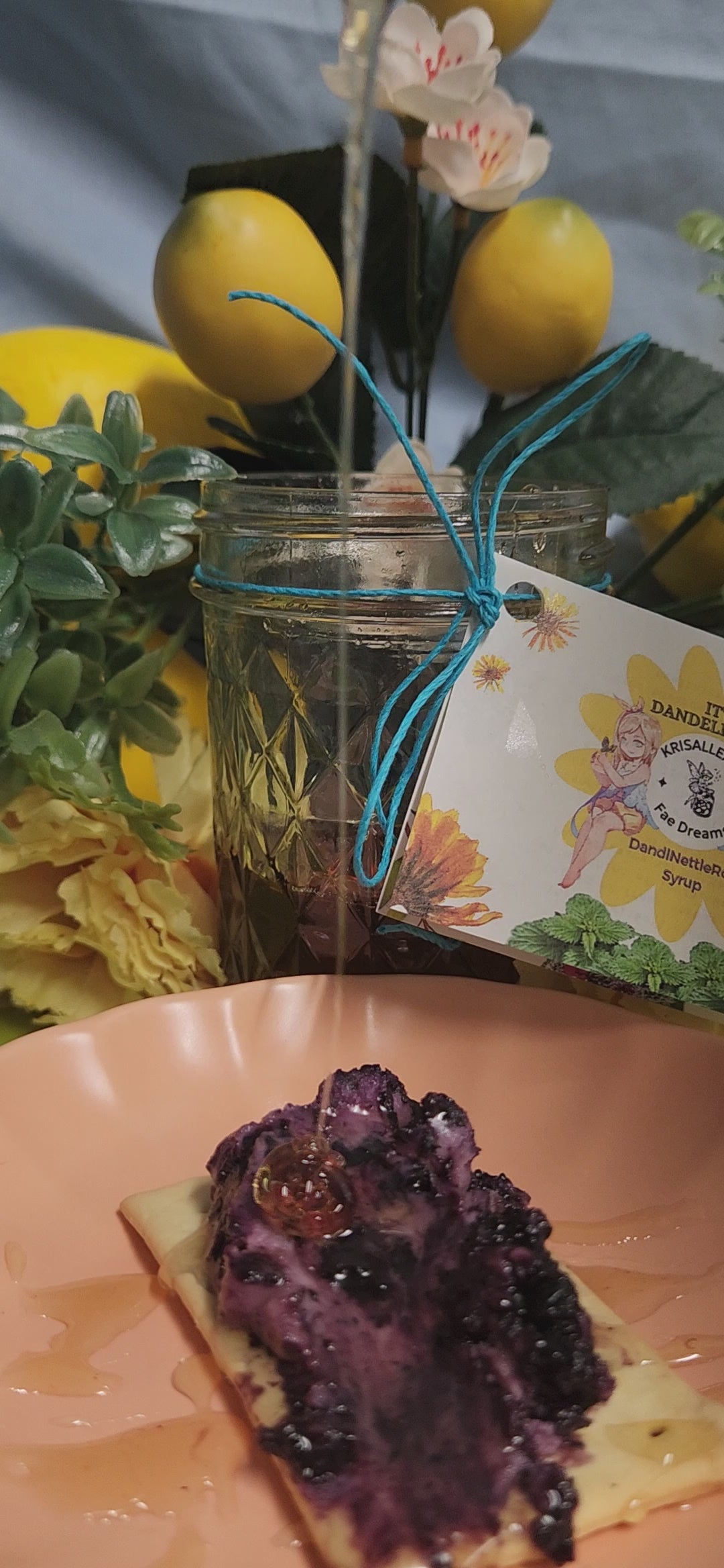 DandiNettleRoot Syrup (Half Pint/ 8oz)